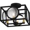 Quoizel Chalamont Semi Flush 4 Lights Earth Black CHT1712EK - alternate 3